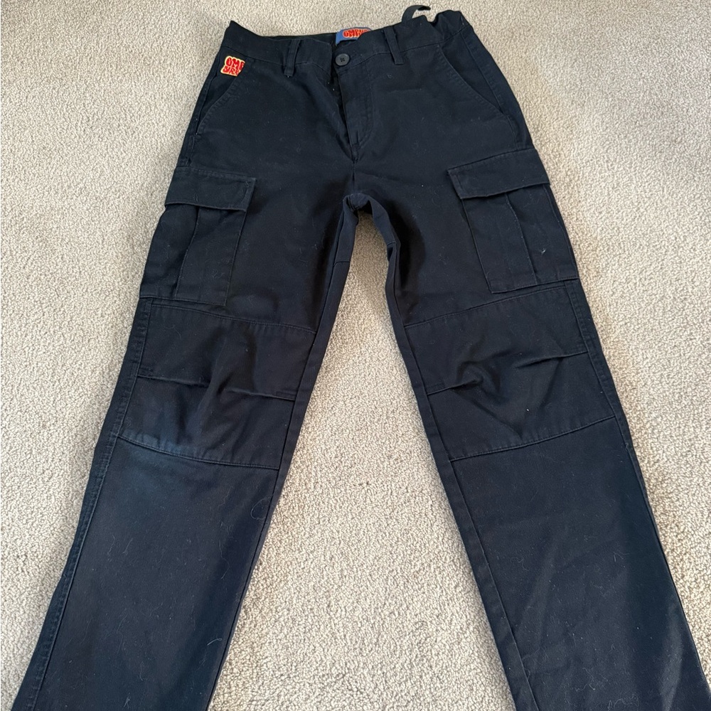 Empyre Kids Black Cargo Jeans